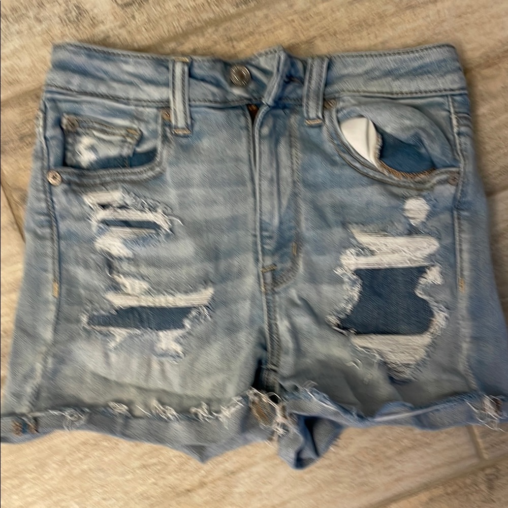 AEO Distressed Denim Women's Shorts